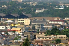 Khu vực trung tâm thành phố Accra (Ghana), tháng 12/2004. (Ảnh minh họa: CTV News)
