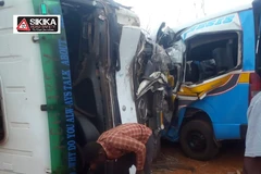 Hiện trường vụ tai nạn. (Nguồn: Pulse)