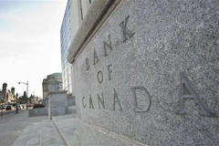 Trụ sở Ngân hàng Trung ương Canada tại Ottawa. (Ảnh: AFP/TTXVN)