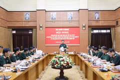 Quang cảnh Hội nghị tại Hà Nội ngày 7/9. (Nguồn: Quân đội Nhân dân)
