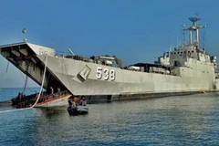 Tàu chiến KRI Teluk Hading-538 của Hải quân Indonesia. (Nguồn: Baird Maritime)