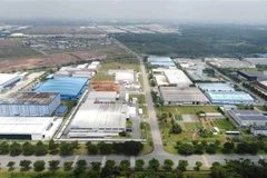 Một góc Khu công nghiệp Việt Nam - Singapore (VSIP) mở rộng ở thị xã Tân Uyên, tỉnh Bình Dương. Ảnh: Vũ Sinh - TTXVN