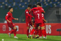 U20 Việt Nam tiếp tục tạo nên bất ngờ ở vòng chung kết U20 châu Á 2023. (Nguồn: VFF)