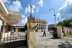 Tòa án Nhân dân tỉnh Quảng Ninh, sáng 26/7/2023. (Nguồn: Dân Việt)