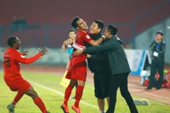 Thắng nhẹ chủ nhà Đồng Tháp, Hải Phòng nối dài mạch thắng. Ảnh minh họa. (Ảnh: Lâm Khánh/TTXVN)