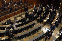 Quốc hội Liban tiếp tục thất bại trong việc bầu chọn tổng thống. (Nguồn: aa.com.tr)