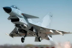 Máy bay tiêm kích J-10 của Trung Quốc. (Nguồn: defencenews.in)