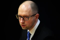 Thủ tướng đương nhiệm của Ukraine Arseniy Yatsenyuk. (Nguồn: AFP)