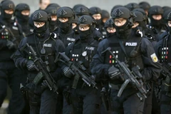 Cảnh sát chống khủng bố của Đức. (Nguồn: Reuters)