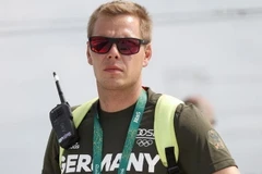 Huấn luyện viên đội tuyển đua thuyền slalom Đức Stefan Henze. (Nguồn: DPA)
