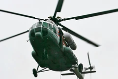 Máy bay trực thăng cứu hộ Mi-8. (Nguồn: RIA Novosti)