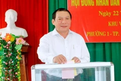 Ông Nguyễn Văn Hùng, Bí thư Tỉnh ủy, Chủ tịch Hội đồng Nhân dân tỉnh Quảng Trị. (Ảnh: Trần Tĩnh/TTXVN)