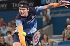 Tay vợt Milos Raonic. (Nguồn: AFP)