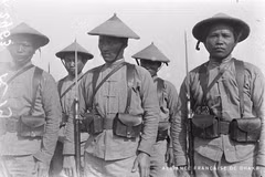 Binh sỹ An Nam trong lực lượng hải quân thuộc địa Pháp. (Ảnh tư liệu/blogs.sch.gr) 