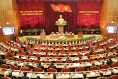 Toàn cảnh khai mạc Hội nghị lần thứ 14 Ban chấp hành Trung ương Đảng. (Ảnh: Trí Dũng/TTXVN)