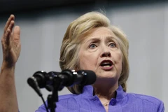 Ứng cử viên tổng thống của Đảng Dân chủ Hillary Clinton. (Nguồn: AP)