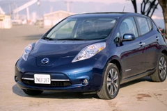 Mẫu xe Nissan Leaf. (Nguồn: Cnet)