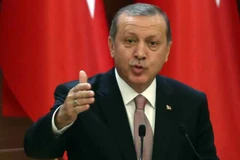 Tổng thống Thổ Nhĩ Kỳ Tayyip Erdogan. (Nguồn: AFP)
