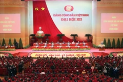 Quang cảnh phiên bế mạc Đại hội. (Nguồn: TTXVN)