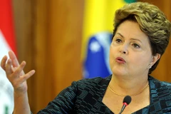 Tổng thống Brazil Dilma Rousseff. (Nguồn: AFP)