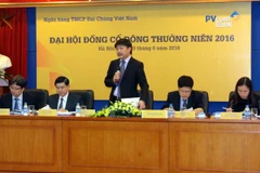 Ban lãnh đạo PVcomBank tại Đại hội. (Nguồn: PVcomBank)