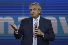 Tổng thống Argentina Alberto Fernandez. (Ảnh: AFP/TTXVN)