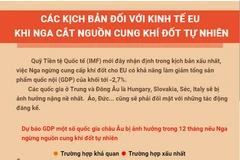 Các kịch bản với kinh tế EU khi Nga cắt nguồn cung khí đốt tự nhiên