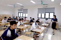 Kỳ thi tốt nghiệp trung học phổ thông. (Ảnh: Hoàng Hùng/TTXVN)