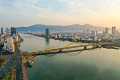 Thành phố Đà Nẵng bên bờ sông Hàn. (Ảnh: Trần Lê Lâm/TTXVN)