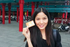 Chà Mi đã chính thức bắt đầu làm việc tại Milan. (Ảnh: BeU Models)