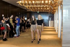 Người mẫu quốc tế tham gia casting ở Thành phố Hồ Chí Minh. (Ảnh: BTC)