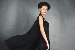 Tiêu Linh bí ẩn trong thiết kế của Thảo Nguyễn. (Ảnh: Lê Đỗ Huyền Trang)