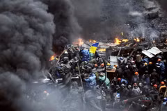 Ukraine trải qua một năm đầy biến động với các cuộc khủng hoảng