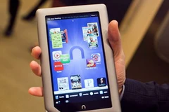 Mẫu tablet Nook. (Nguồn: AFP)