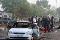 Hiện trường một vụ đánh bom tại Dagestan. (Nguồn: npr.org)