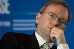 Chủ tịch Eric Schmidt của tập đoàn Google. (Nguồn: topnews.in)