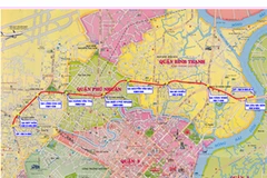 Dự án tuyến metro số 5 giai đoạn một. (Nguồn: brc.com.vn)