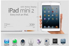 iPad mini 2 sẽ được trang bị màn hình Retina. (Nguồn: heavy.com)