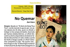 Catalog giới thiệu phim tại liên hoan. (Ảnh: Quang Sơn/Vietnam+)