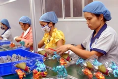 Sản xuất đồ chơi xuất sang thị trường Nhật, Mỹ. Ảnh minh họa. (Ảnh: Danh Lam/TTXVN)