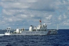 Tàu hải giám Trung Quốc (Ảnh: AFP)