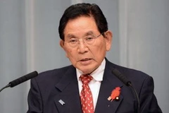 Bộ trưởng Tư pháp Nhật Bản Keishu Tanaka. (Nguồn: AFP)