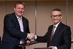 Singapore vaf Anh ký biên bản hợp tác về quản lý giao thông hàng không. (Nguồn: nats.co.uk)