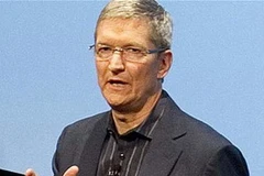 Giám đốc điiều hành Tim Cook của hãng Apple. (Ảnh: AFP)