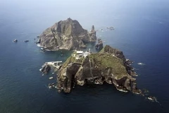 Quần đảo tranh chấp Dokdo. (Nguồn: Reuters)
