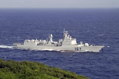 Tàu khu trục Trung Quốc. (Ảnh: arturoafc54.com)