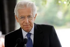 Thủ tướng Italy Mario Monti lạc quan về khả năng phục hồi kinh tế của Italy. (Nguồn: AFP)