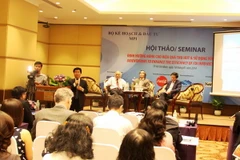 Quang cảnh hội thảo. (Ảnh: Anh Tuấn/Vietnam+)