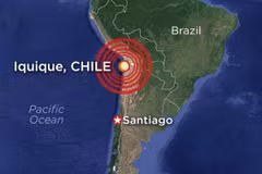 Indonesia có thể bị ảnh hưởng sóng thần do động đất Chile