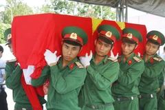 Thừa Thiên-Huế: Truy điệu, an táng 13 hài cốt liệt sỹ hy sinh tại Lào